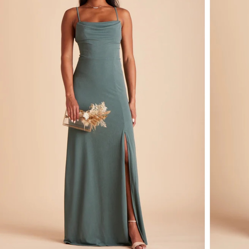 Birdy Grey ASH DRESS CREPE SEA GLASS